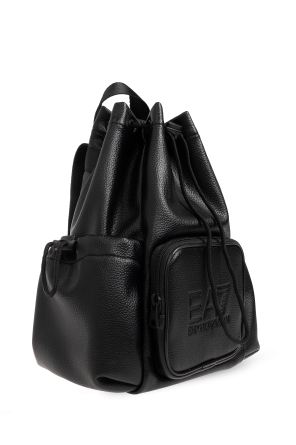 EA7 Emporio Armani Backpack made of eco leather