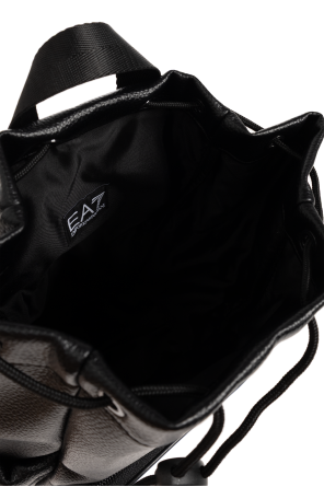 EA7 Emporio Armani Backpack made of eco leather