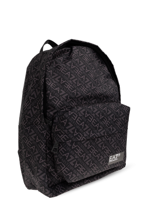 EA7 Emporio Armani Rucksack mit Monogramm