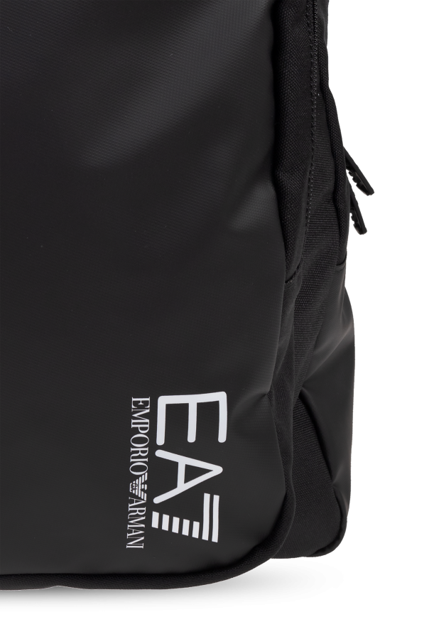 EA7 Emporio Armani Backpack with printed logo