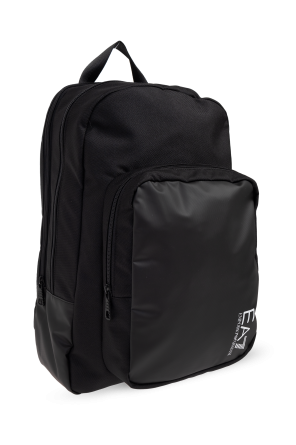 EA7 Emporio Armani Backpack with printed logo
