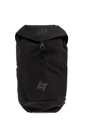 Backpack with logo