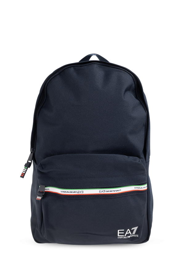 Backpack with logo od EA7 Emporio Armani