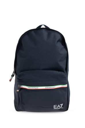 Backpack with logo