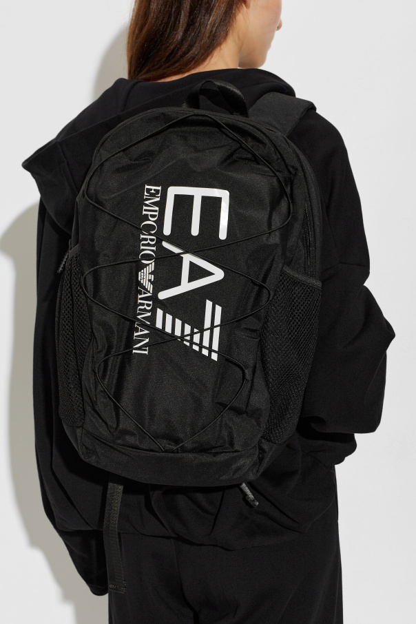 EA7 Emporio Armani Plecak z nadrukowanym logo