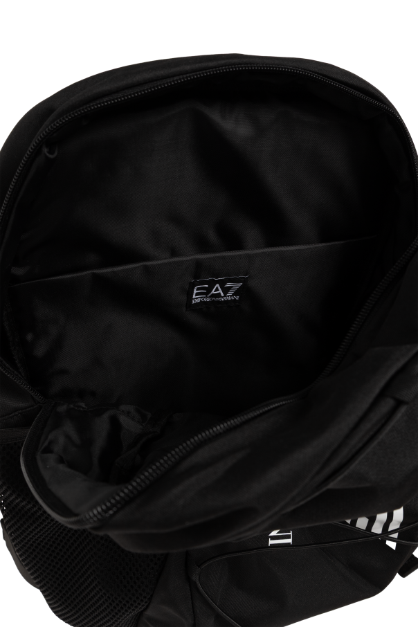 EA7 Emporio Armani Plecak z nadrukowanym logo
