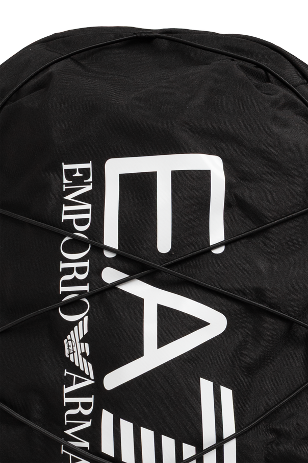 EA7 Emporio Armani Backpack with printed logo