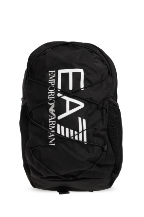 Backpack with printed logo od EA7 Emporio Armani