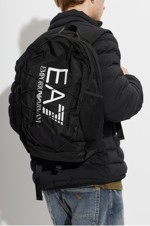 EA7 Emporio Armani Plecak z nadrukowanym logo
