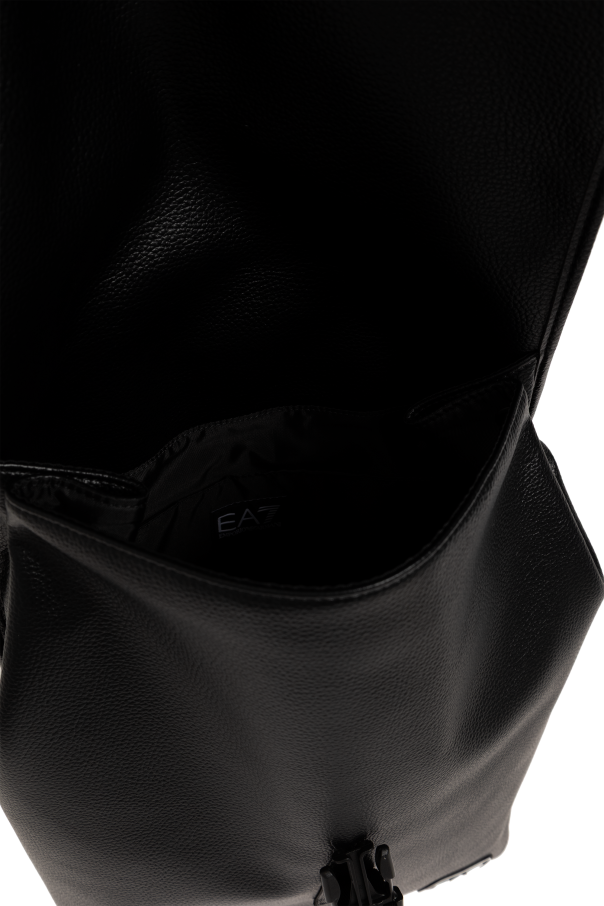 EA7 Emporio Armani Plecak z naszywką z logo