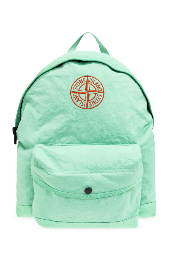 Stone Island Kids Backpack with logo