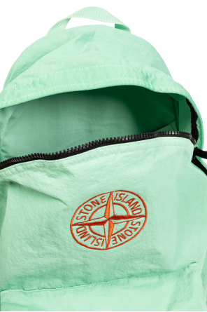 Stone Island Kids Realm Backpack with logo