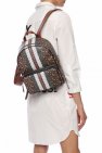 Burberry BROWN ‘TB’ logo backpack