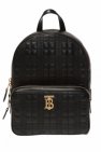 Burberry BLACK Branded quilted backpack