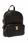 Burberry BLACK Branded quilted backpack