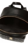 Burberry BLACK Branded quilted backpack