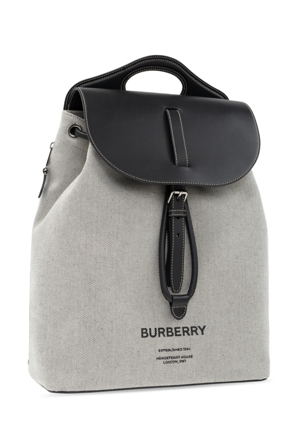 Burberry Burberry leather straps chinos