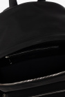 Burberry BLACK Backpack with logo