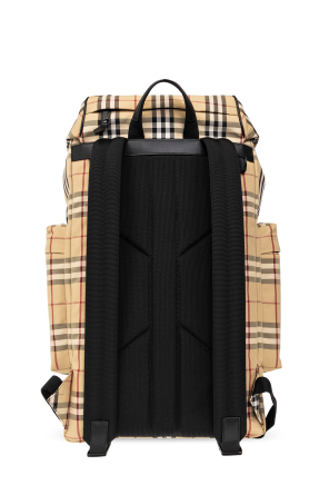 Burberry WALLET Plecak z wzorem w kratę ‘Murray’