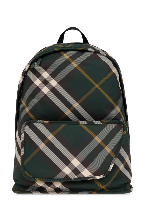 Checked backpack od Burberry