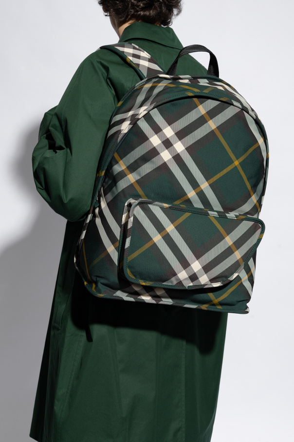 Burberry pas Checked backpack