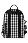 Tory Burch ‘Piper Gingham’ backpack with logo