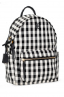 Tory Burch ‘Piper Gingham’ backpack with logo