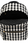 Tory Burch ‘Piper Gingham’ backpack with logo