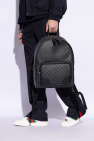 Gucci BLACK Backpack GG Emblem Medium