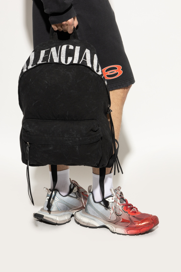 Balenciaga Rucksack mit vintage-Effekt