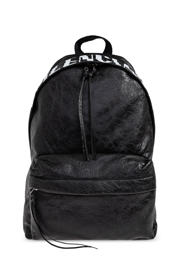 Leather backpack "Arena" od Balenciaga