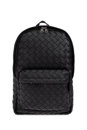 Leather backpack