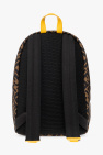 Fendi Kids BROWN Backpack with logo