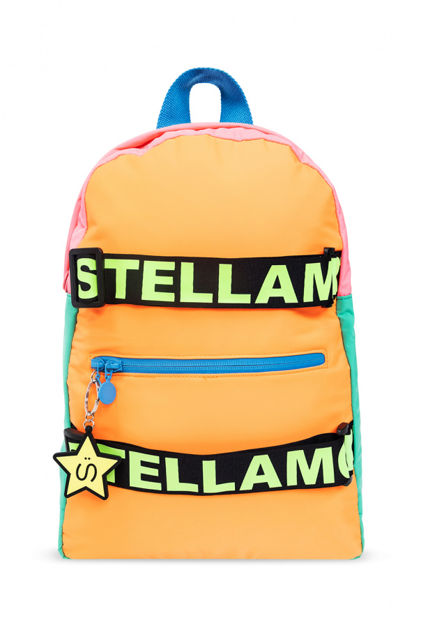 stella printed McCartney Kids Backpack with logo