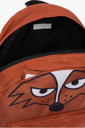 Stella timeless McCartney Kids Backpack with fox motif