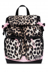 Ganni MULTICOLOUR Backpack with animal motif