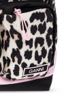 Ganni MULTICOLOUR Backpack with animal motif
