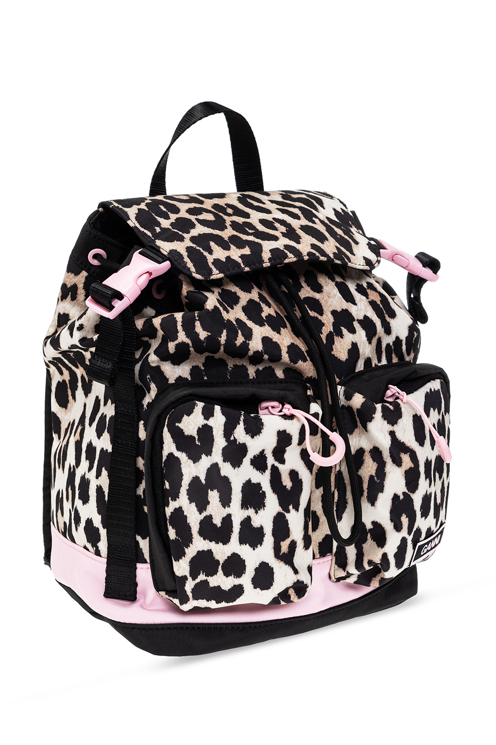 Ganni Way backpack with animal motif