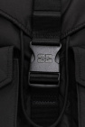 Ganni BLACK Backpack with logo