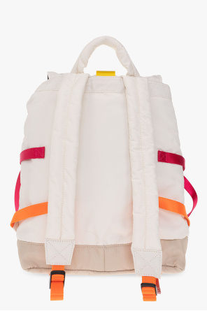 Ganni wash bag with logo emporio armani accessories