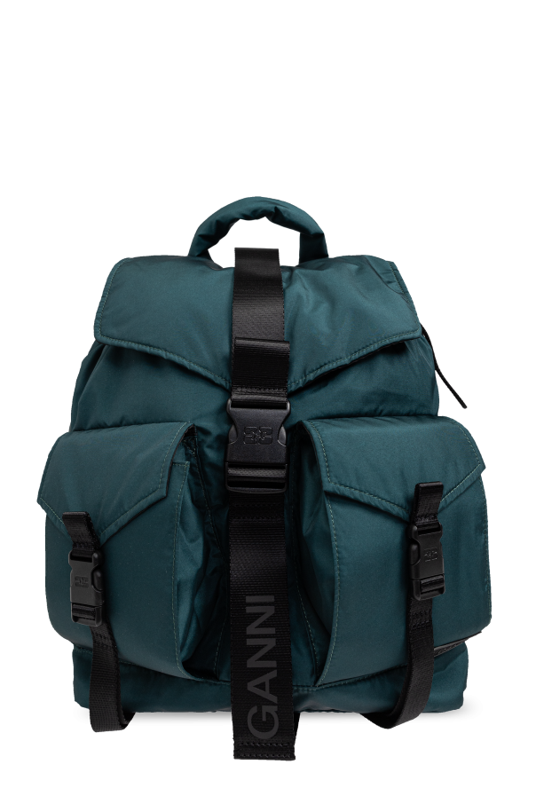 Ganni Backpack with logo