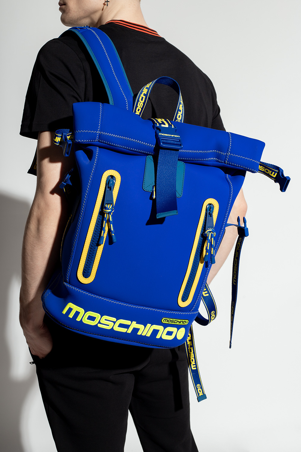 Moschino backpack Par with logo