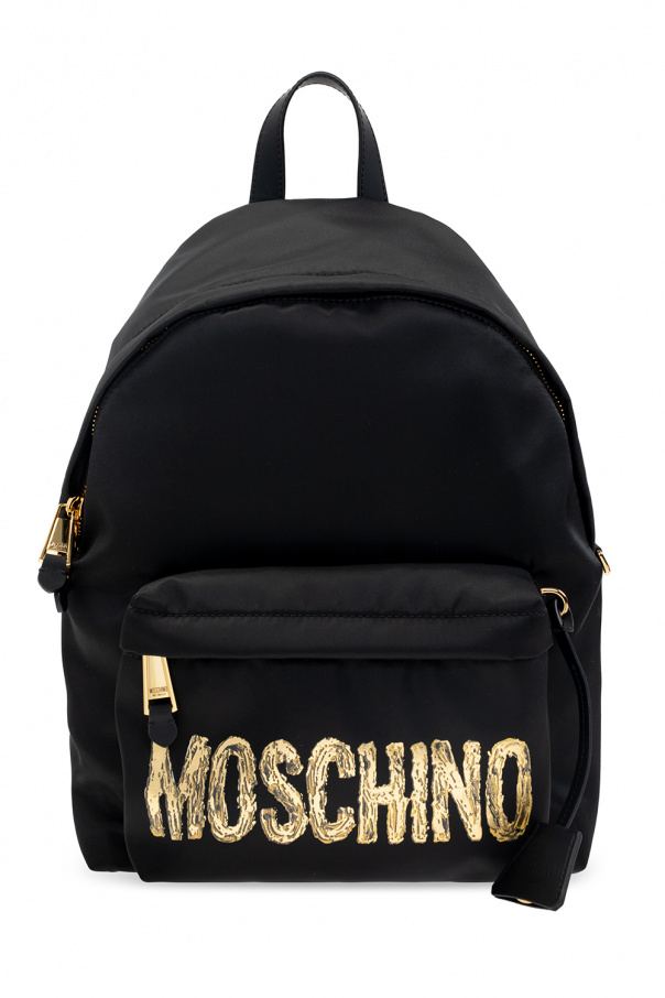 Black Handbag with logo Moschino - Vitkac Italy