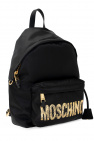 Moschino Trunk Bag In Saffiano Calf