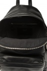 Moschino s triangle logo clutch bag
