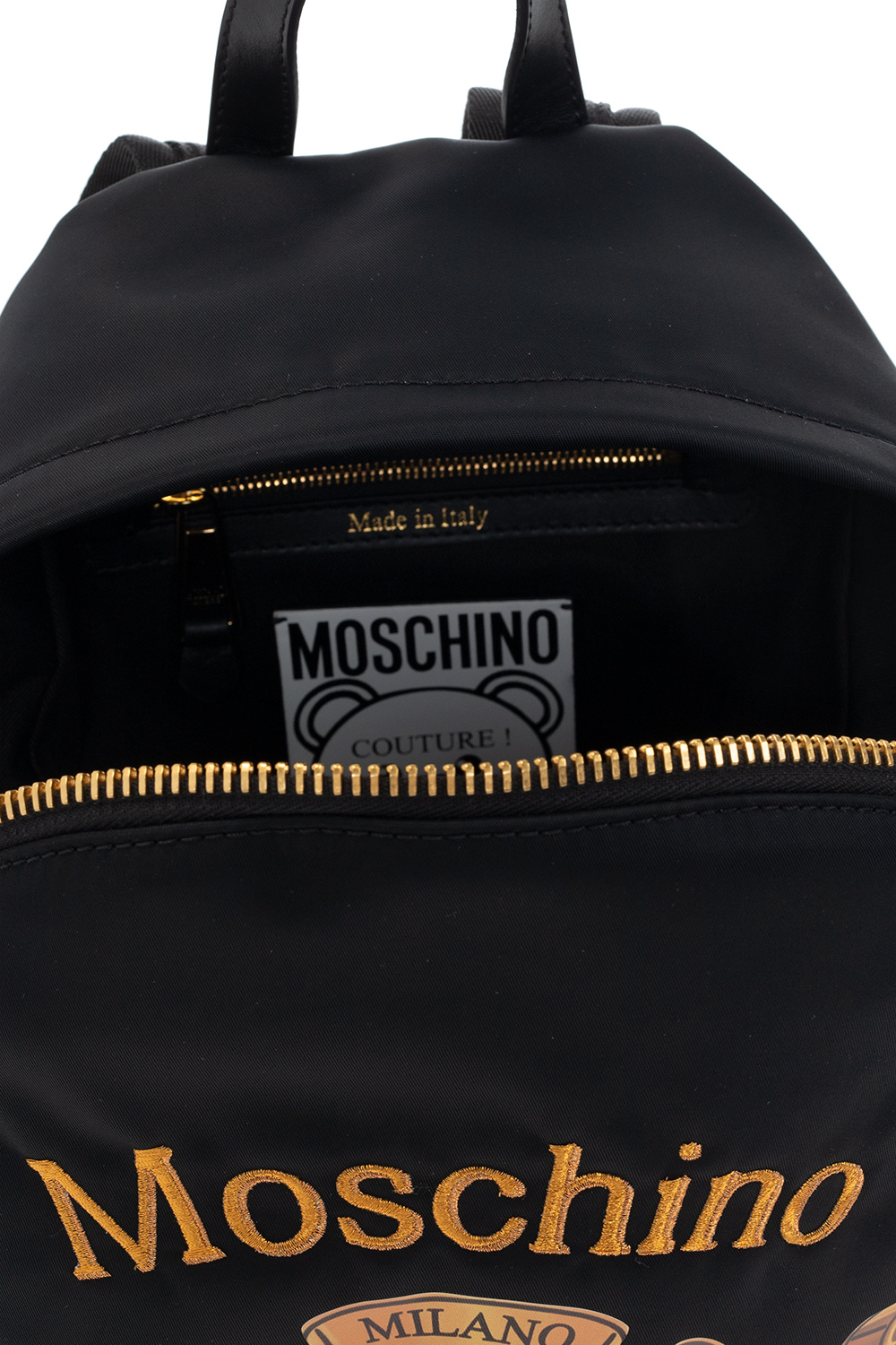 Moschino Printed backpack