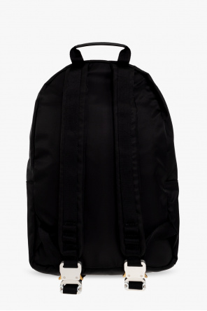 1017 ALYX 9SM Diesel logo plaque denim one-shoulder backpack