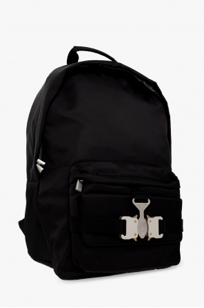 1017 ALYX 9SM Diesel logo plaque denim one-shoulder backpack