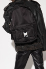1017 ALYX 9SM BLACK Backpack with rollercoaster buckle