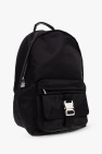 1017 ALYX 9SM BLACK Backpack with rollercoaster buckle